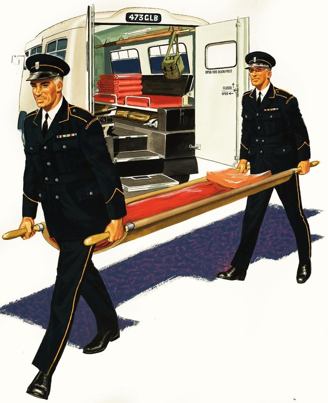 De Ambulancedienst door English School