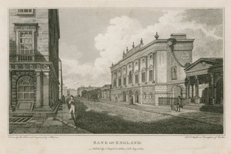 De Bank of England door English School