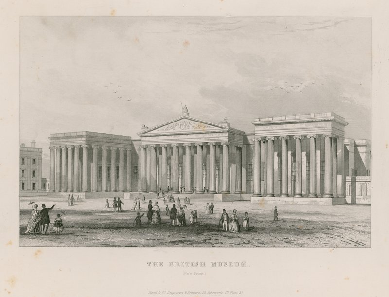 Het British Museum door English School
