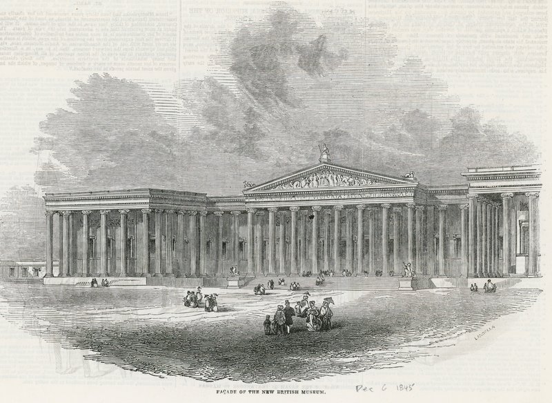 Het British Museum door English School