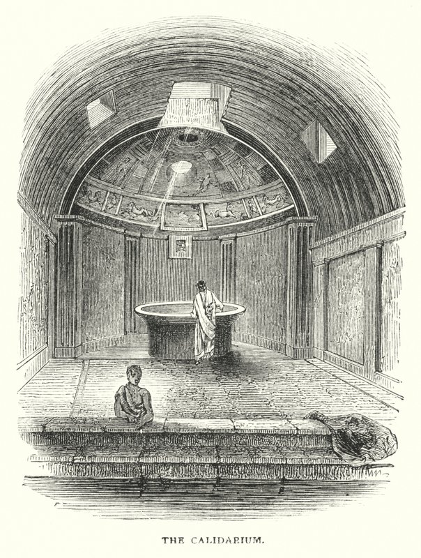 Het Calidarium door English School