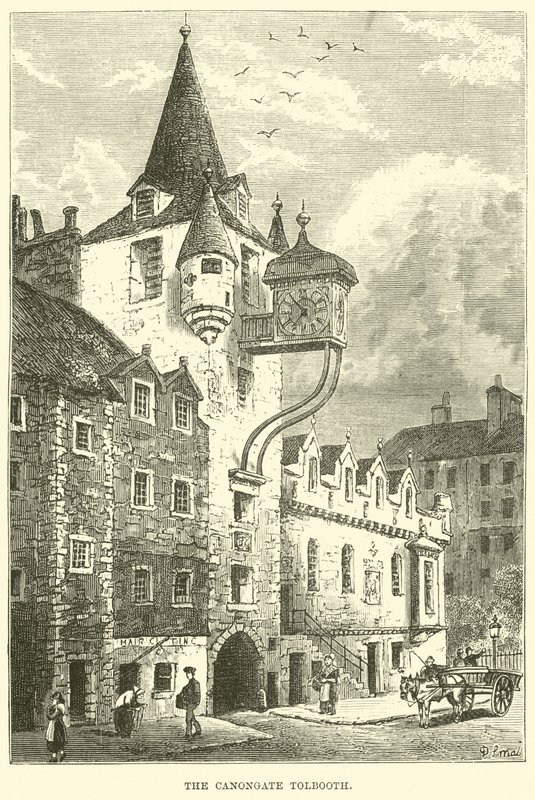 De Canongate Tolbooth door English School