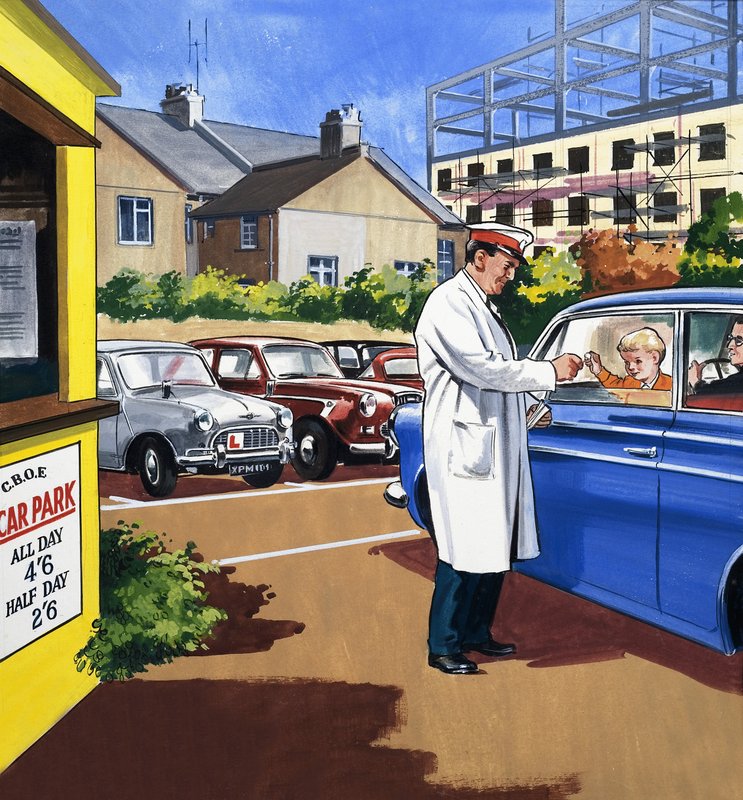 De Parkeerwachter door English School