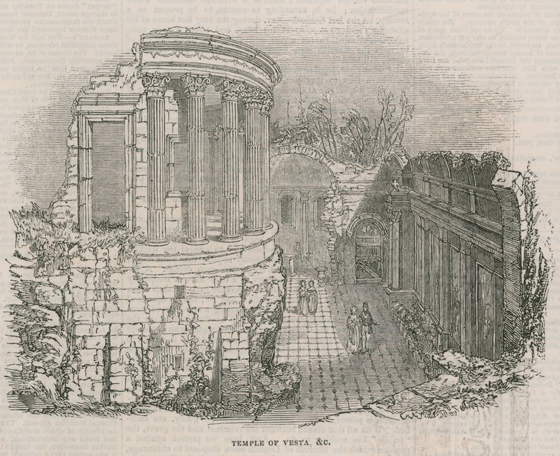 Het Colosseum - Tempel van Vesta door English School