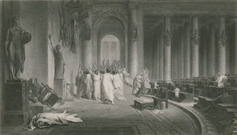 De Dood van Caesar, Julius Caesar door English School