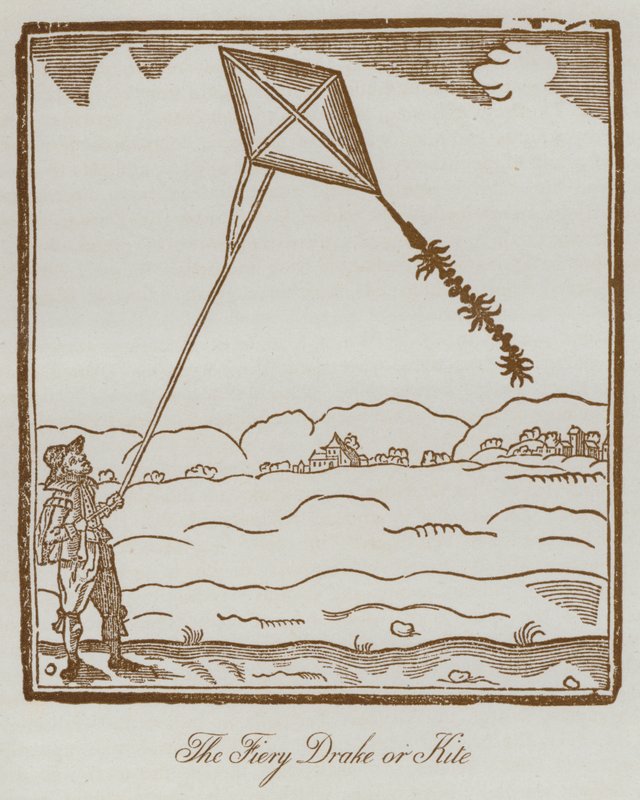 De Vurige Draak of Vlieger door English School
