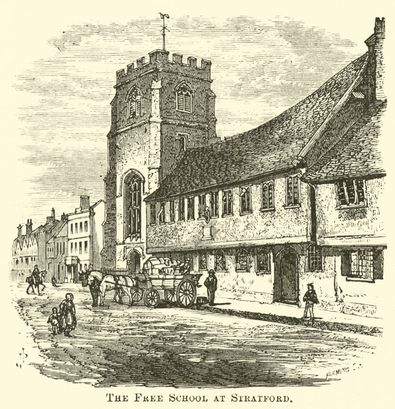 De vrije school in Stratford door English School