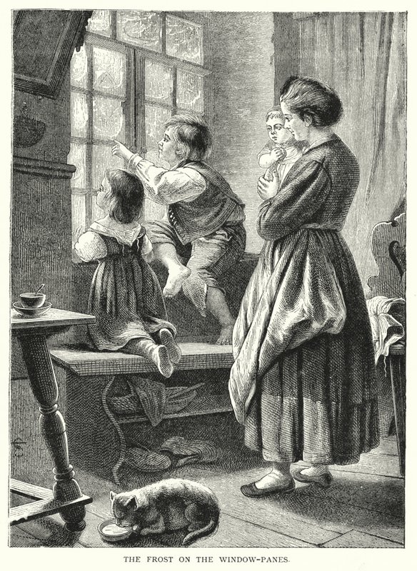 De vorst op de ruiten door English School