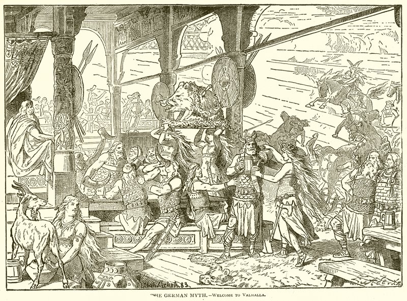 De Duitse mythe.--Welkom in Valhalla door English School