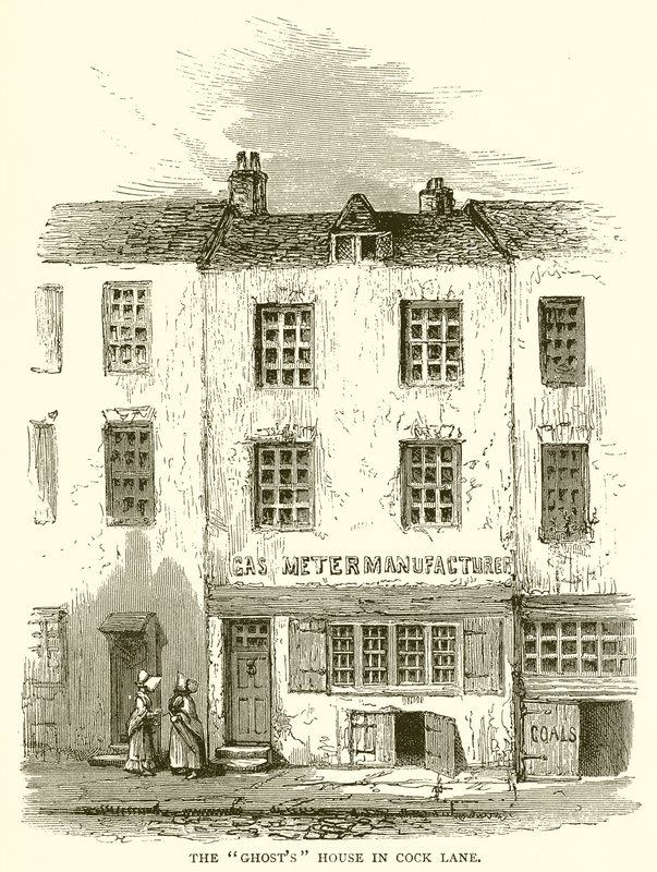 Het Spookhuis in Cock Lane door English School