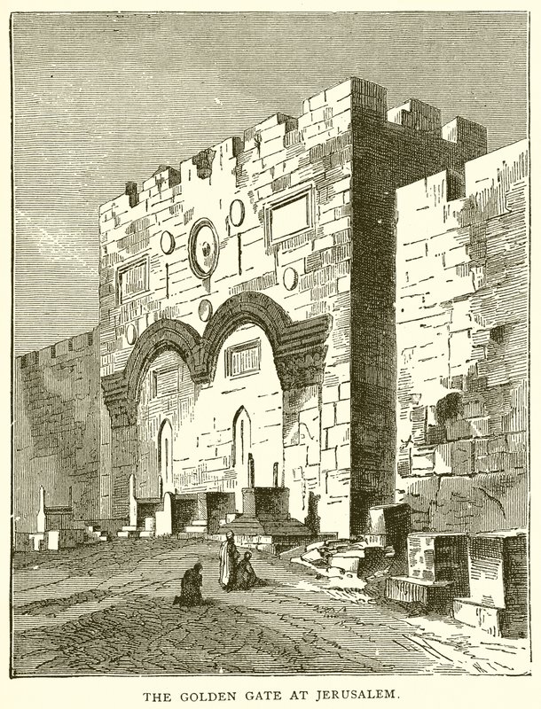 De Gouden Poort in Jeruzalem door English School
