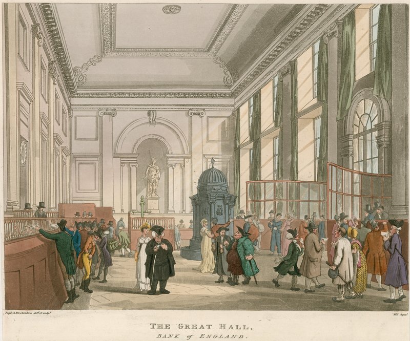 De Grote Hal, Bank of England door English School