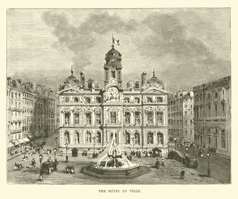 Het Stadhuis door English School