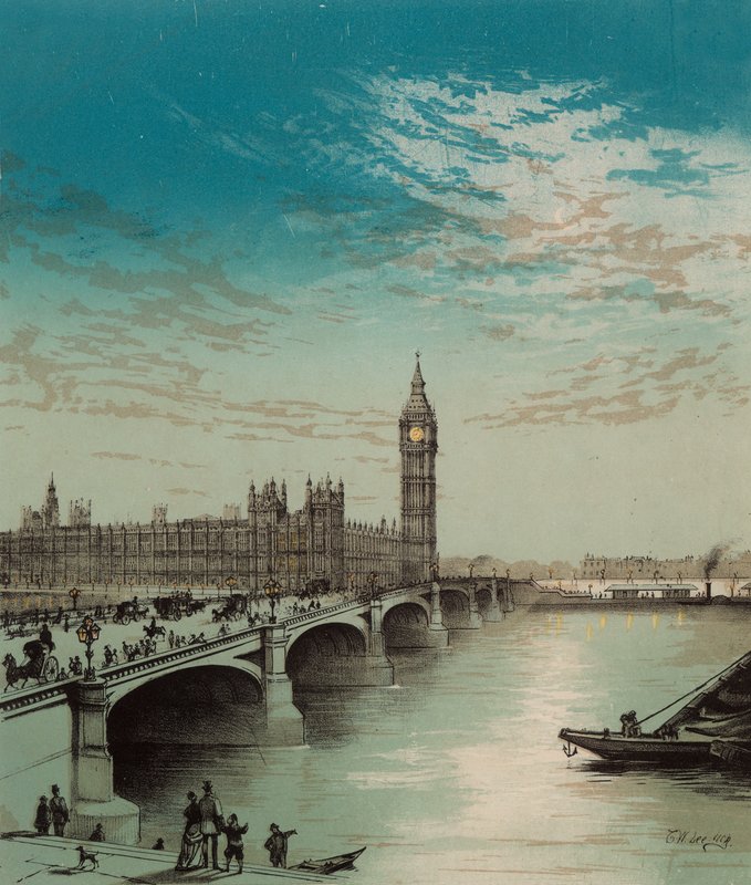 De Huizen van het Parlement door English School