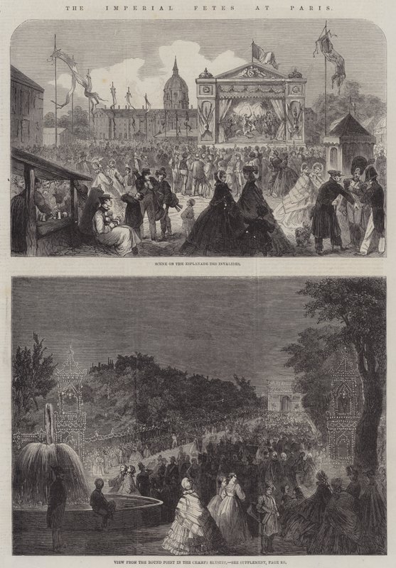 De Keizerlijke Feesten in Parijs door English School