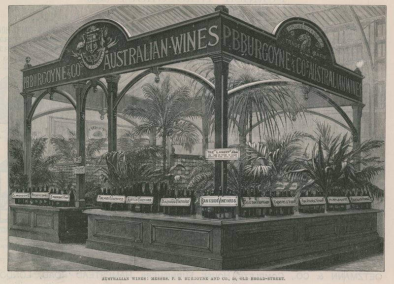 De Internationale Gezondheids Tentoonstelling: Australische wijnen door English School