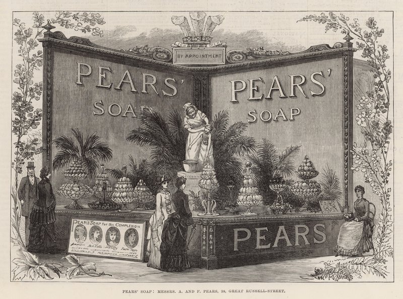 De Internationale Gezondheids Tentoonstelling: Pears zeep door English School