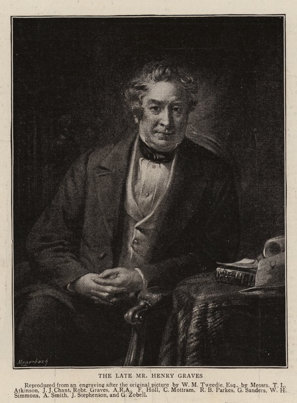De Overleden Heer Henry Graves door English School