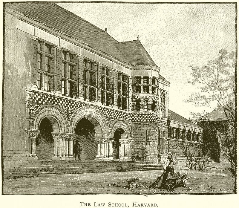 De Rechtenfaculteit, Harvard door English School