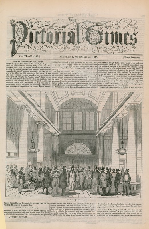 De London Stock Exchange door English School
