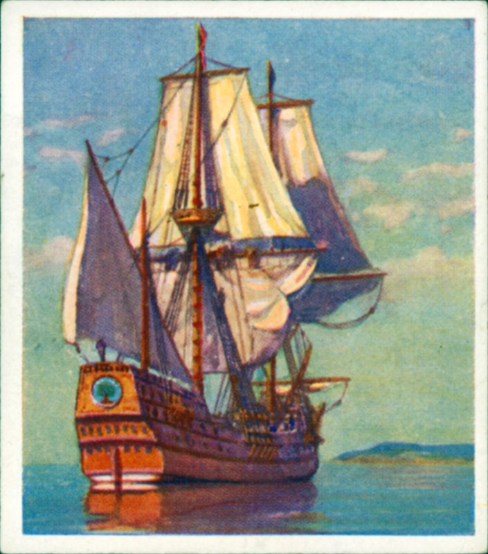 De "Mayflower" door English School