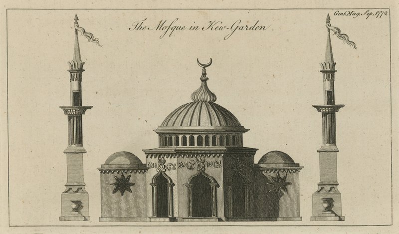 De Moskee in Kew Gardens, Londen door English School