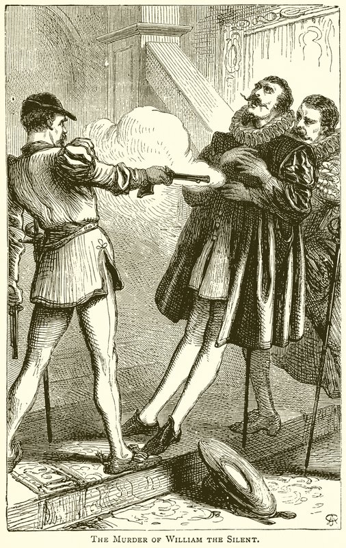 De Moord op Willem de Zwijger door English School