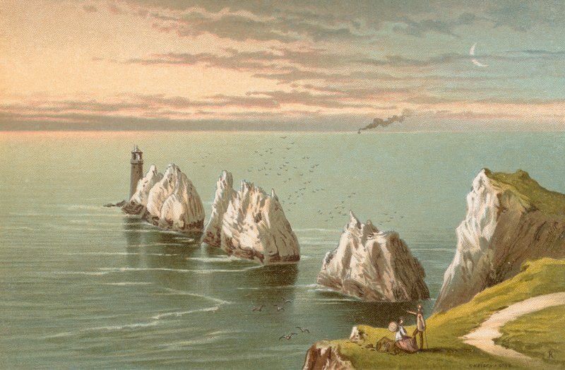 The Needles - Isle of Wight door English School