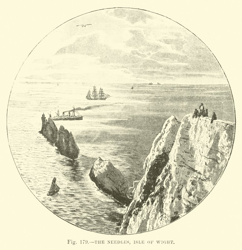 De Needles, Isle of Wight door English School