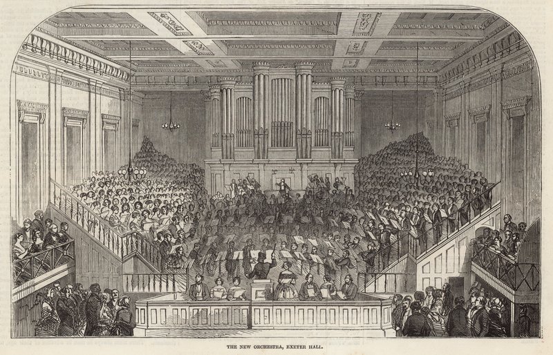 Het Nieuwe Orkest, Exeter Hall, Londen door English School