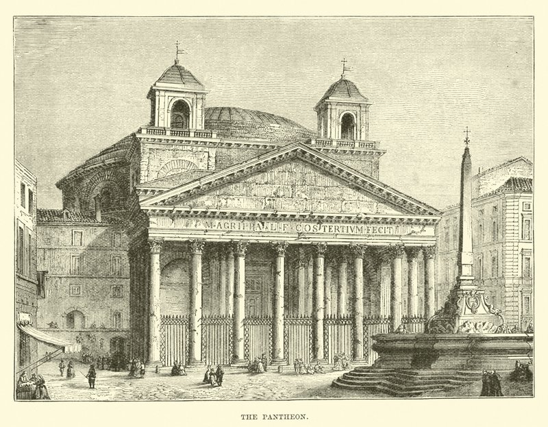 Het Pantheon door English School