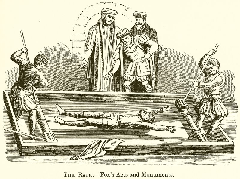 De Rek.--Foxs Acts and Monuments door English School