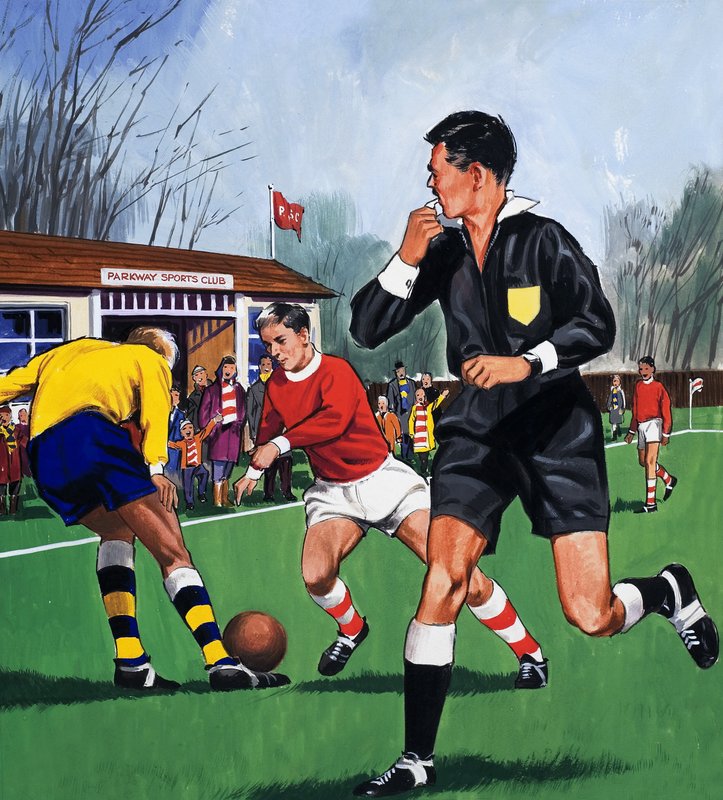 De Scheidsrechter door English School