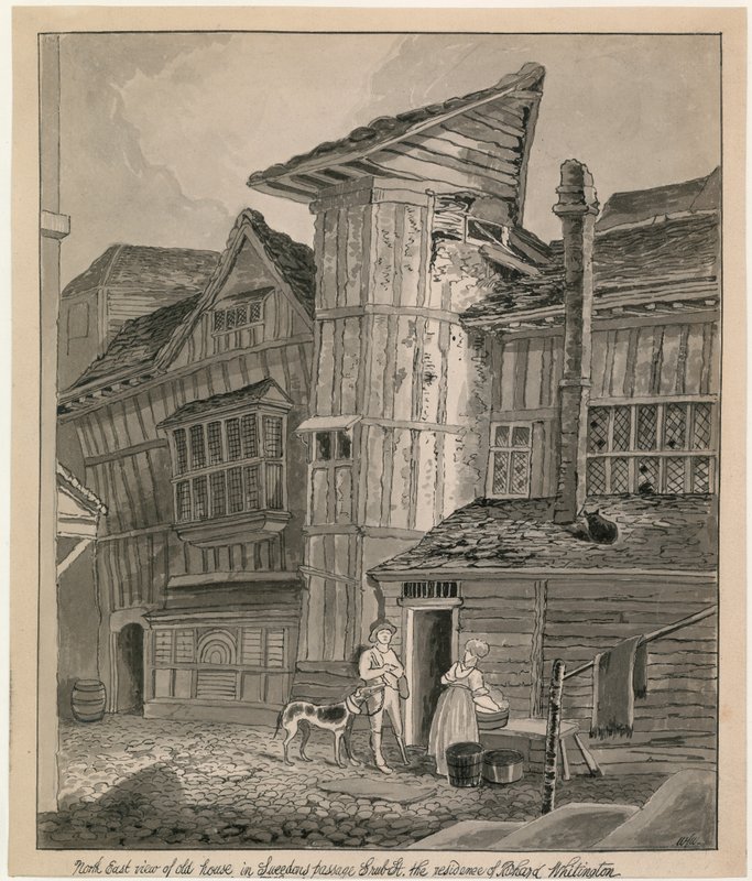 De Residentie van Richard Whittington door English School