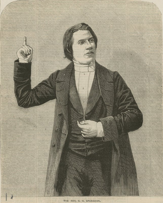 De eerwaarde Charles Haddon Spurgeon door English School
