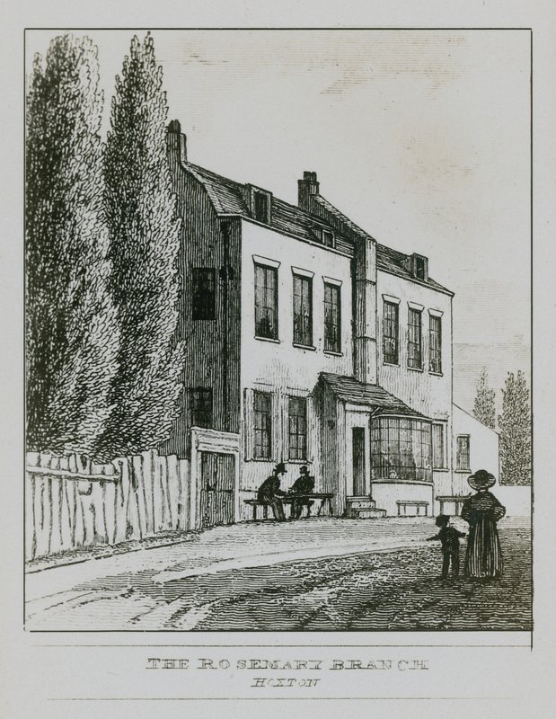 De Rosemary Branch in Hoxton door English School