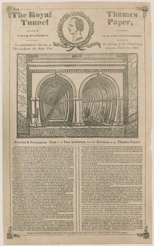 De Koninklijke Thames Tunnel Krant door English School