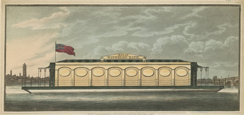 Het koninklijke Waterloo bad door English School