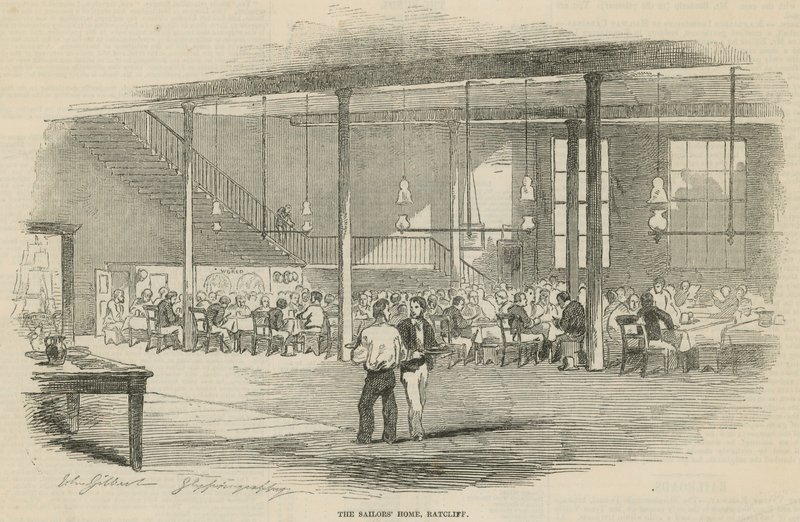 Het Sailors Home, Ratcliff door English School
