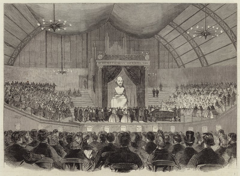 De Shakespeare Herdenking in Londen door English School