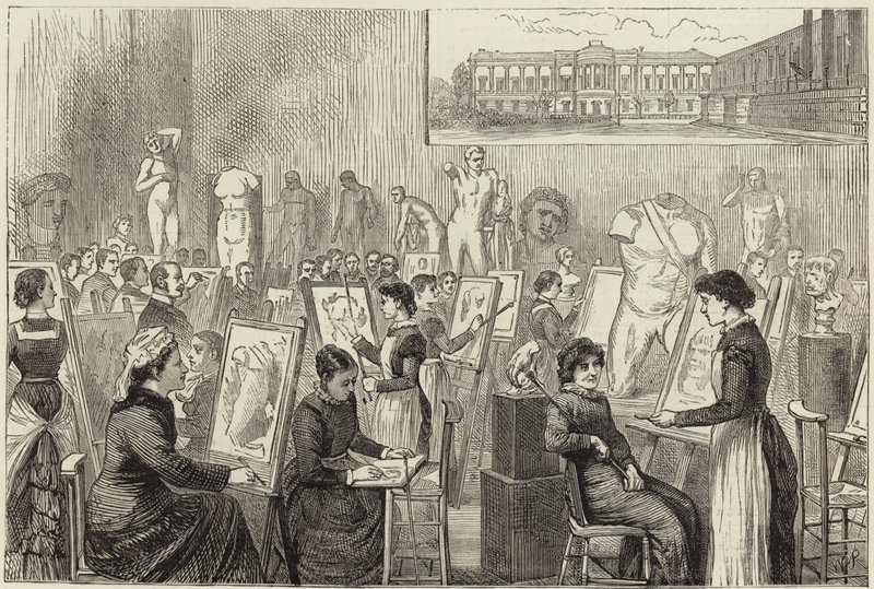 De Slade School of Fine Art door English School