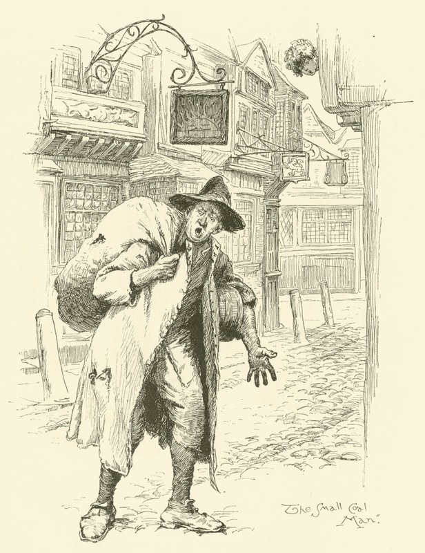De Kleine Kolenman (gravure) door English School