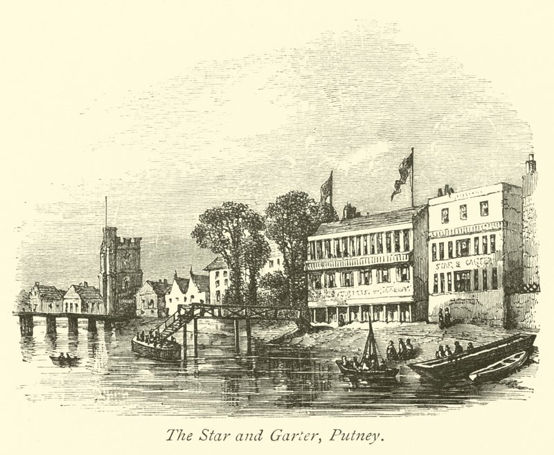 De Ster en Garter, Putney door English School