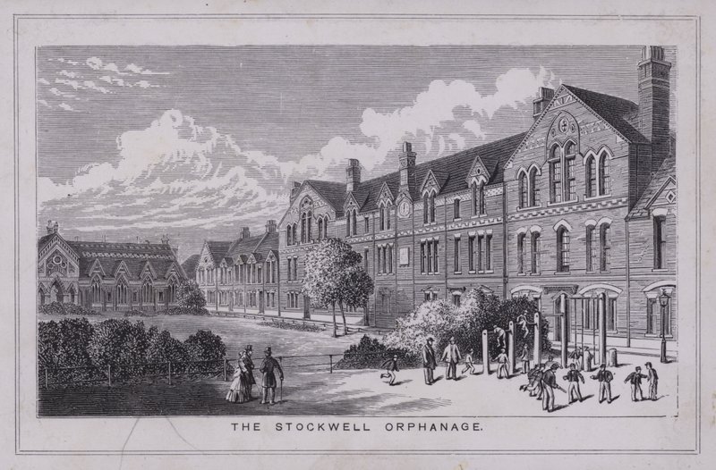 Het Stockwell Weeshuis, Londen door English School