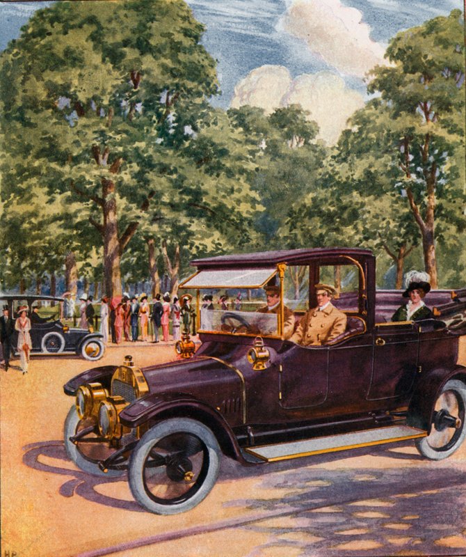De Straker-Squire auto door English School