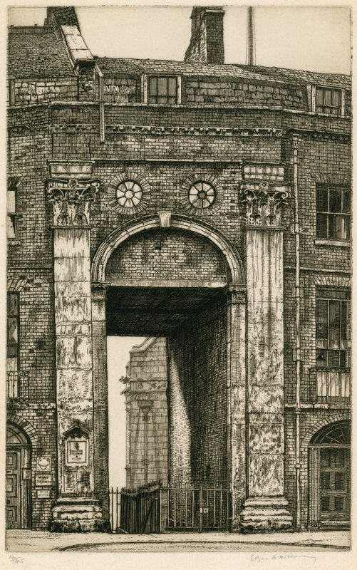 De Strand, Londen door English School