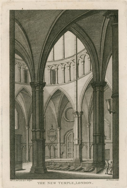 De Temple Church door English School