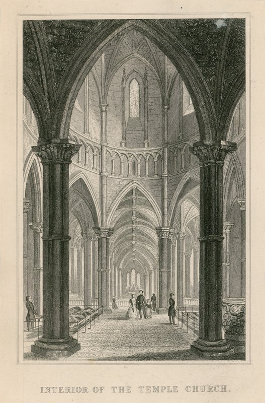 De Temple Church door English School