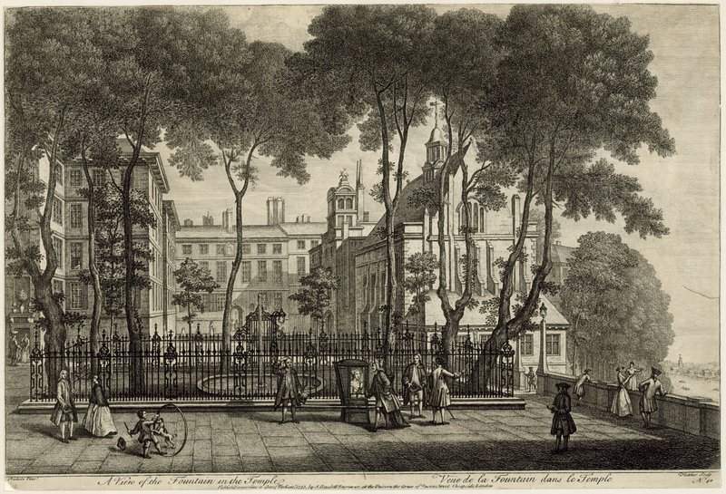 De Temple Court door English School
