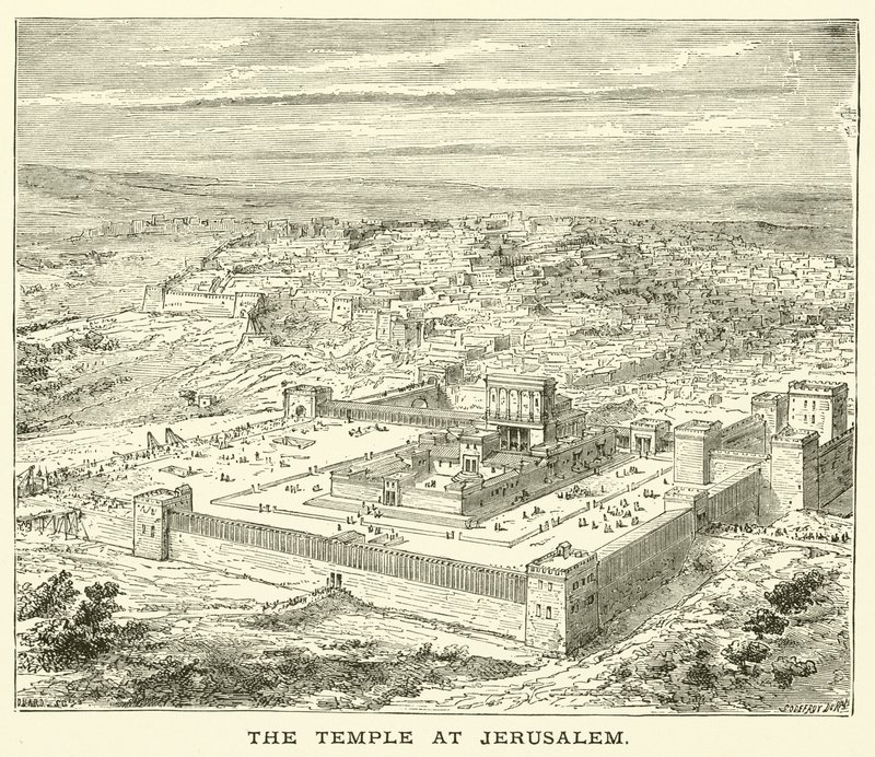 De Tempel in Jeruzalem door English School